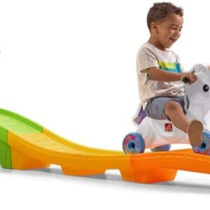 Up & Down Roller Coaster Toy for Kids, Ride On Push Car
